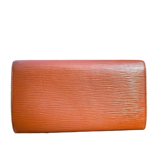 Louis Vuitton Epi Long Wallet Saddle Brown Vintage - Picture 2 of 12